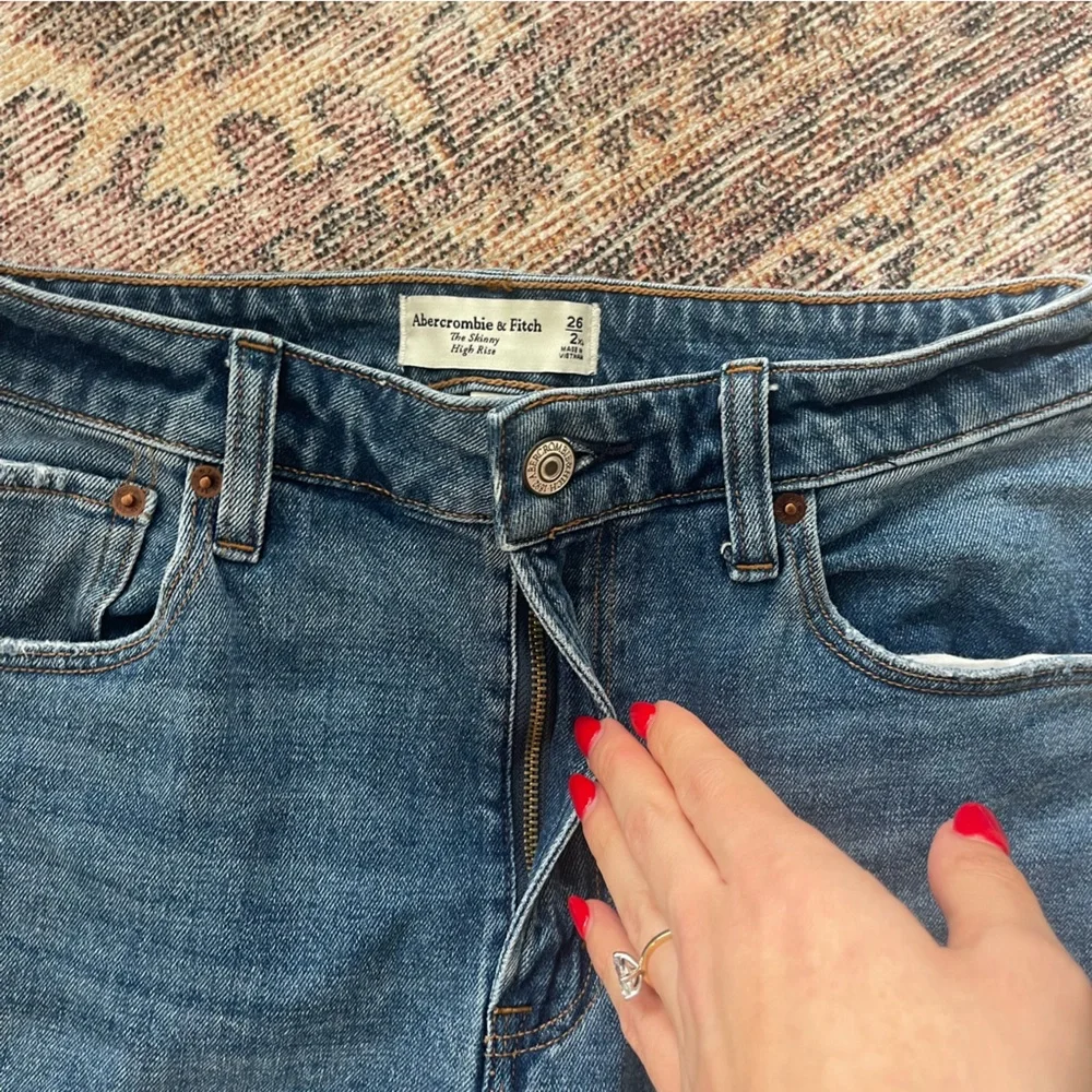 Abercrombie & Fitch Skinny High Rise Jean, Curve Love